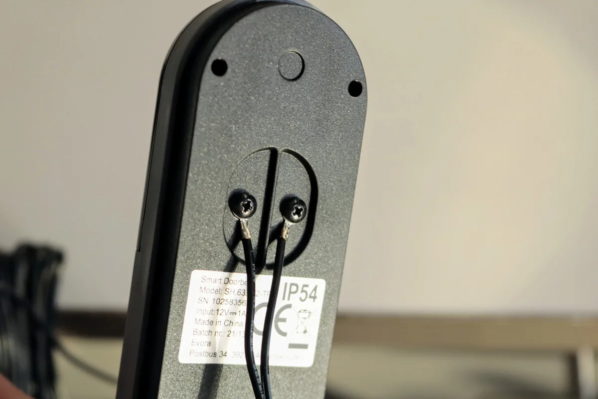 draden aansluiten deurbel