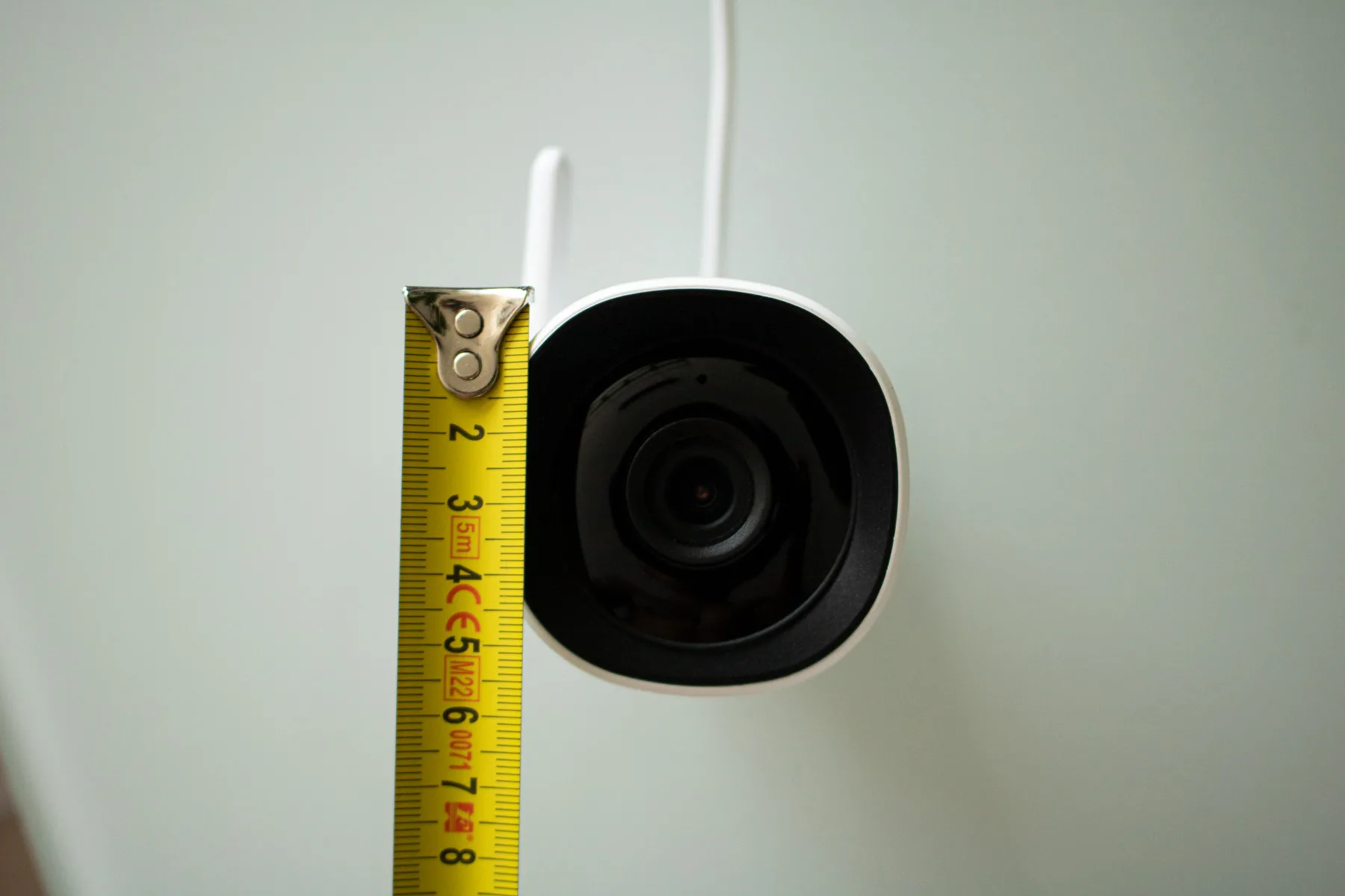 grootte action buiten camera