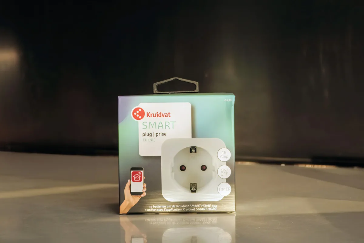 Kruidvat stekker in doos