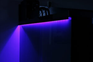 keuken led strip paars