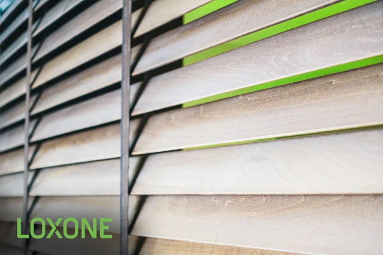 Loxone zonwering