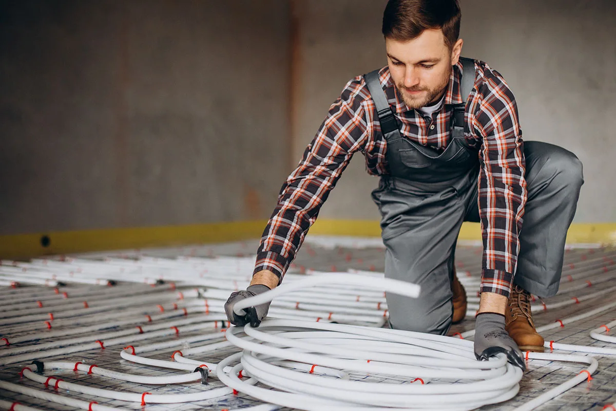 Loxone vloerverwarming