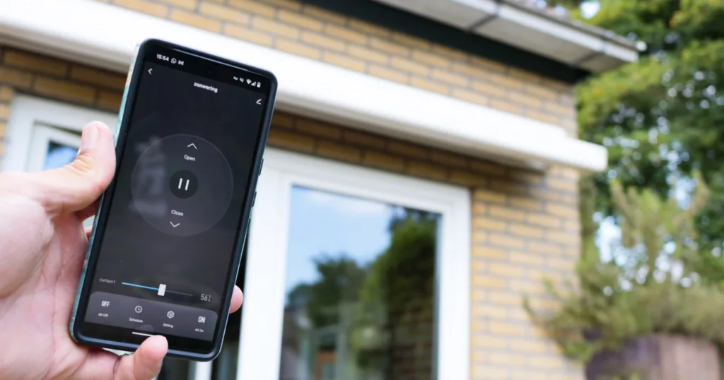 zonnescherm elektrisch bedienbaar maken