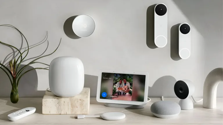 Google Home apparaten