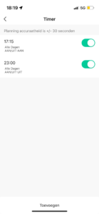 action wandlamp schema