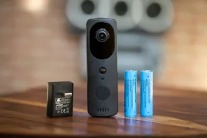 video deurbel action met batterij en gong