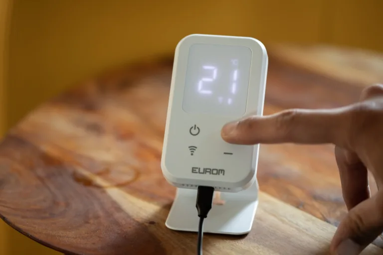 Wifi thermostaat Eurom verlicht scherm